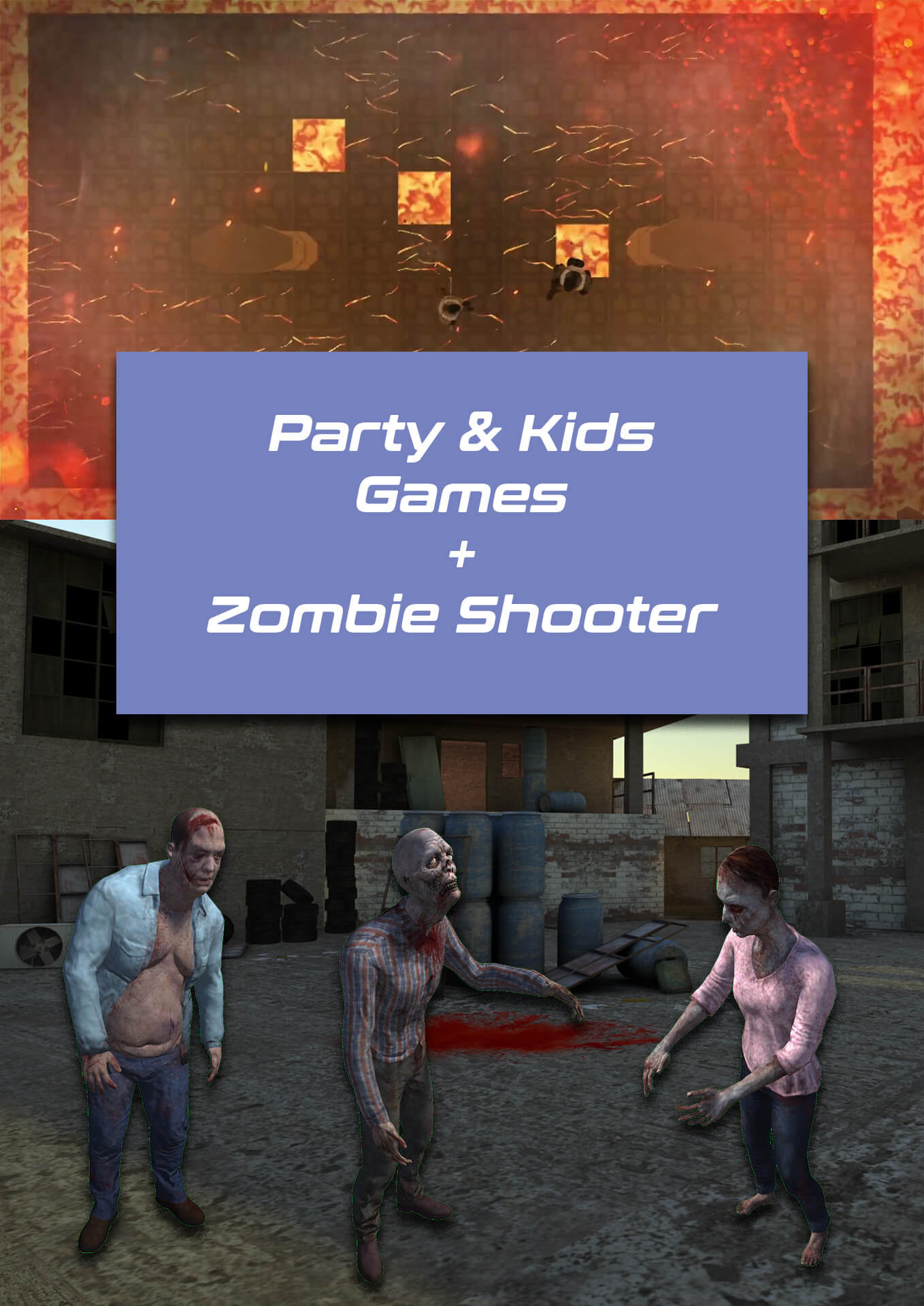Genzone VR Game Poster